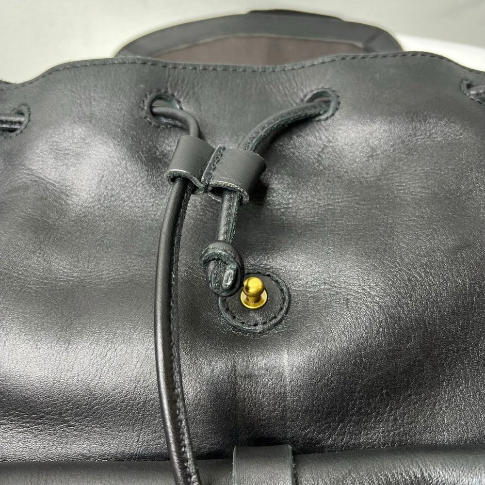 Madewell The Transport Rucksack Black Purse Backpack - Picture 7 of 9